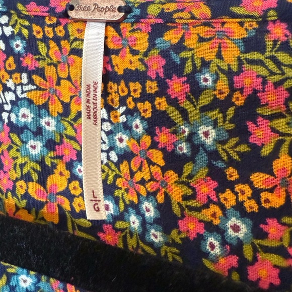 Free People I Found You Printed Top in Size Large - Picture 13 of 15